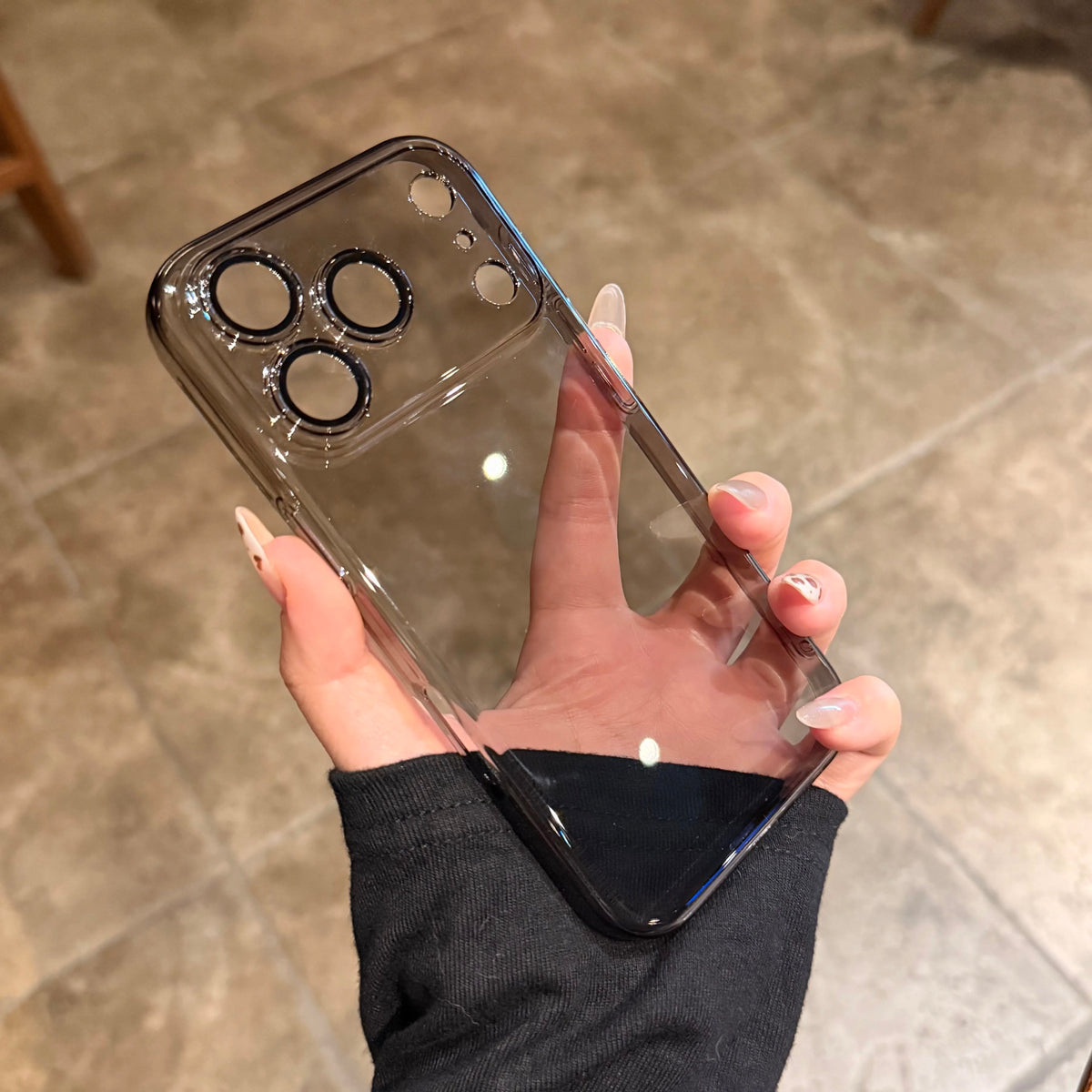 Anti-Yellow Clear iPhone Case