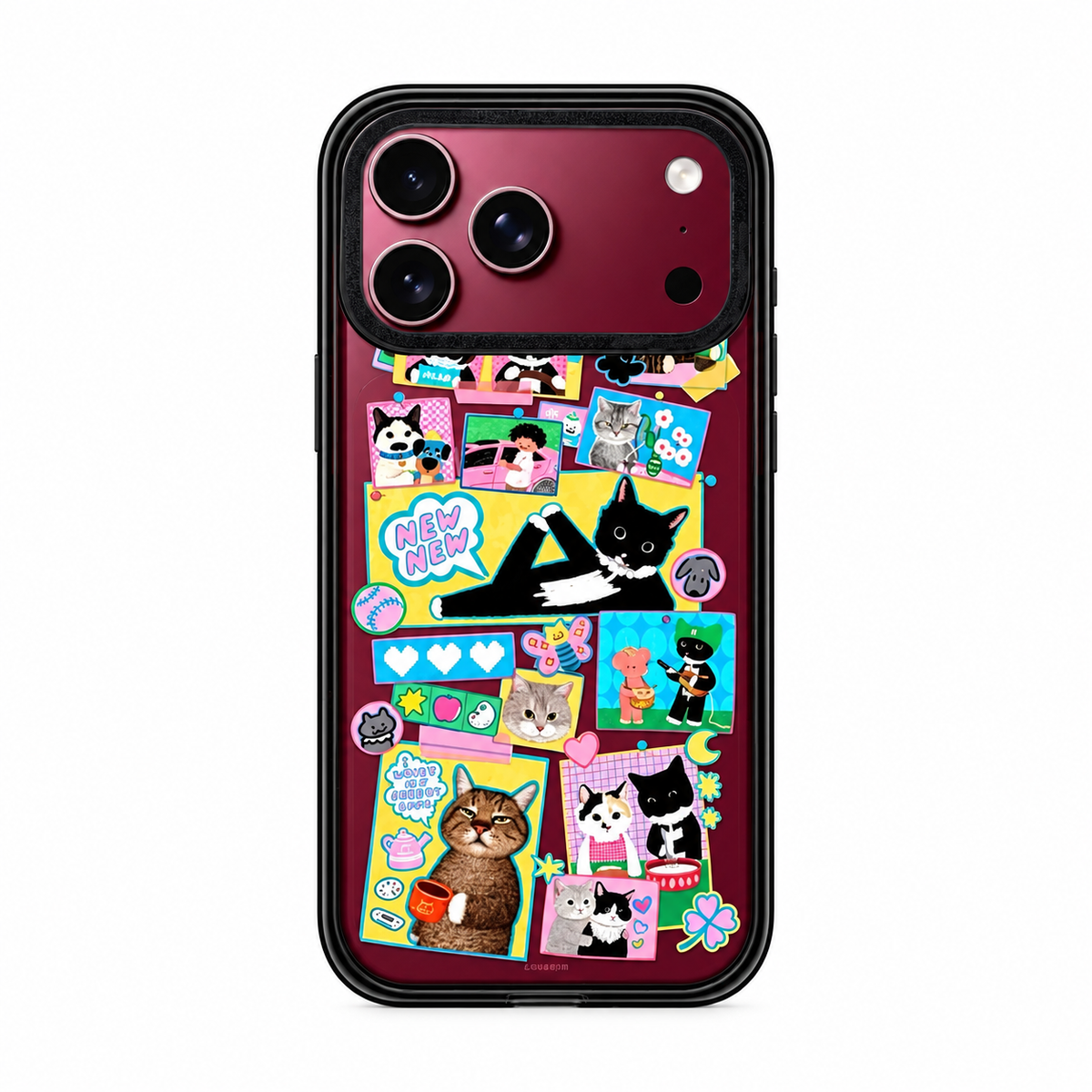 Cat Love Gift Acrylic iPhone Case
