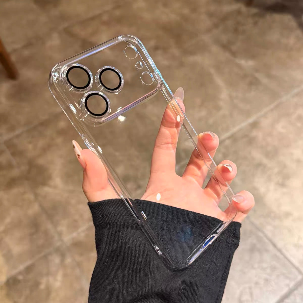 Anti-Yellow Clear iPhone Case