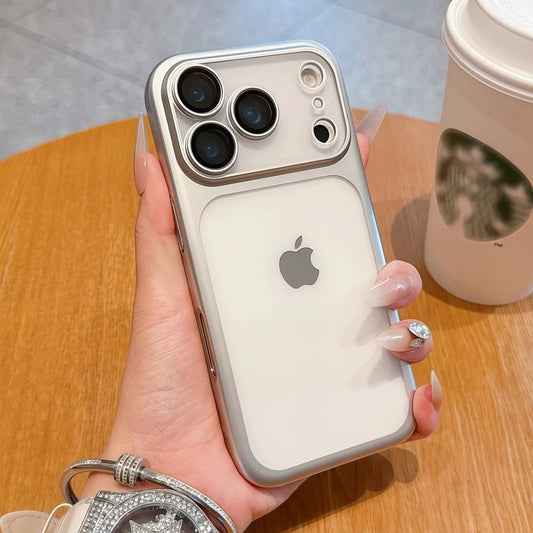 Luxury Electroplated Solid Color Case