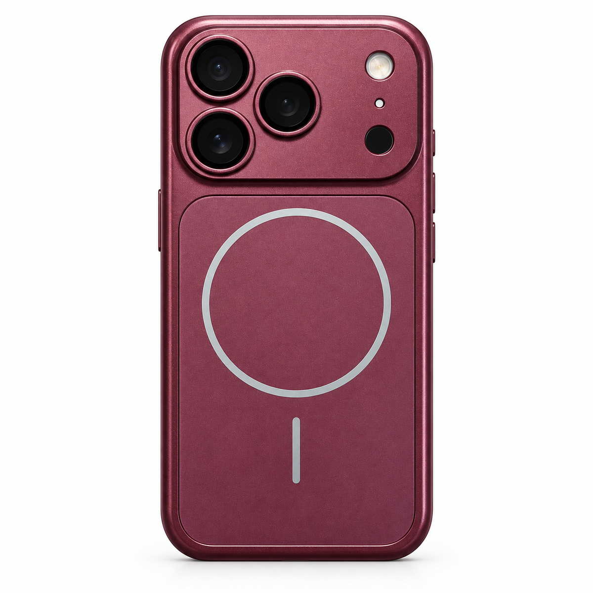 Magnetic Matte Full-Coverage iPhone Case