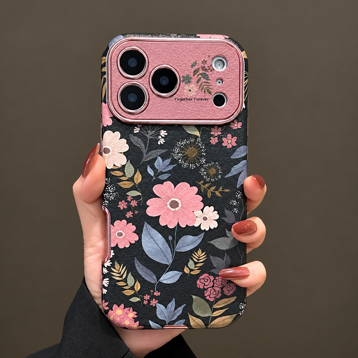 Floral Crossbody iPhone Case