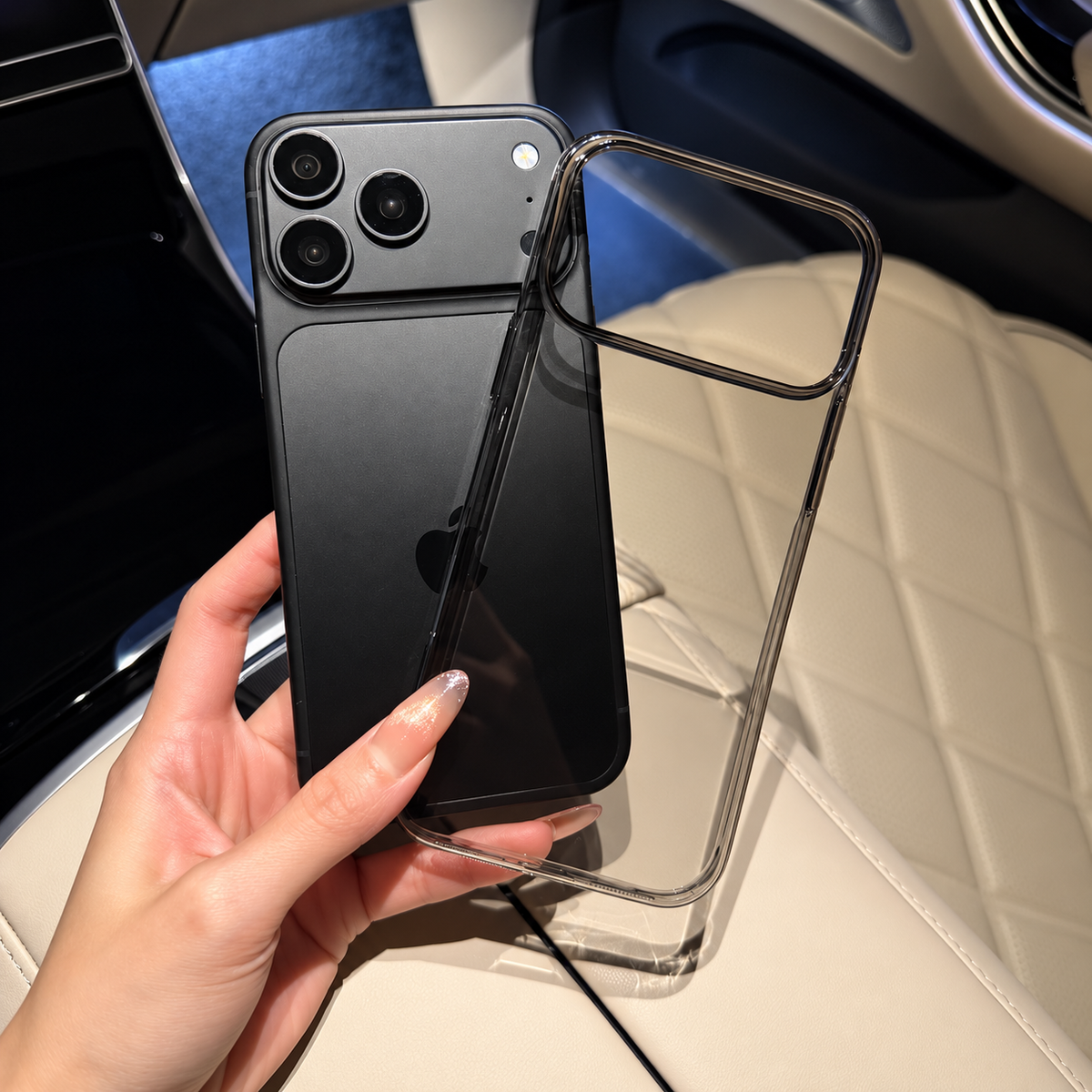 New Tinted Black iPhone Case