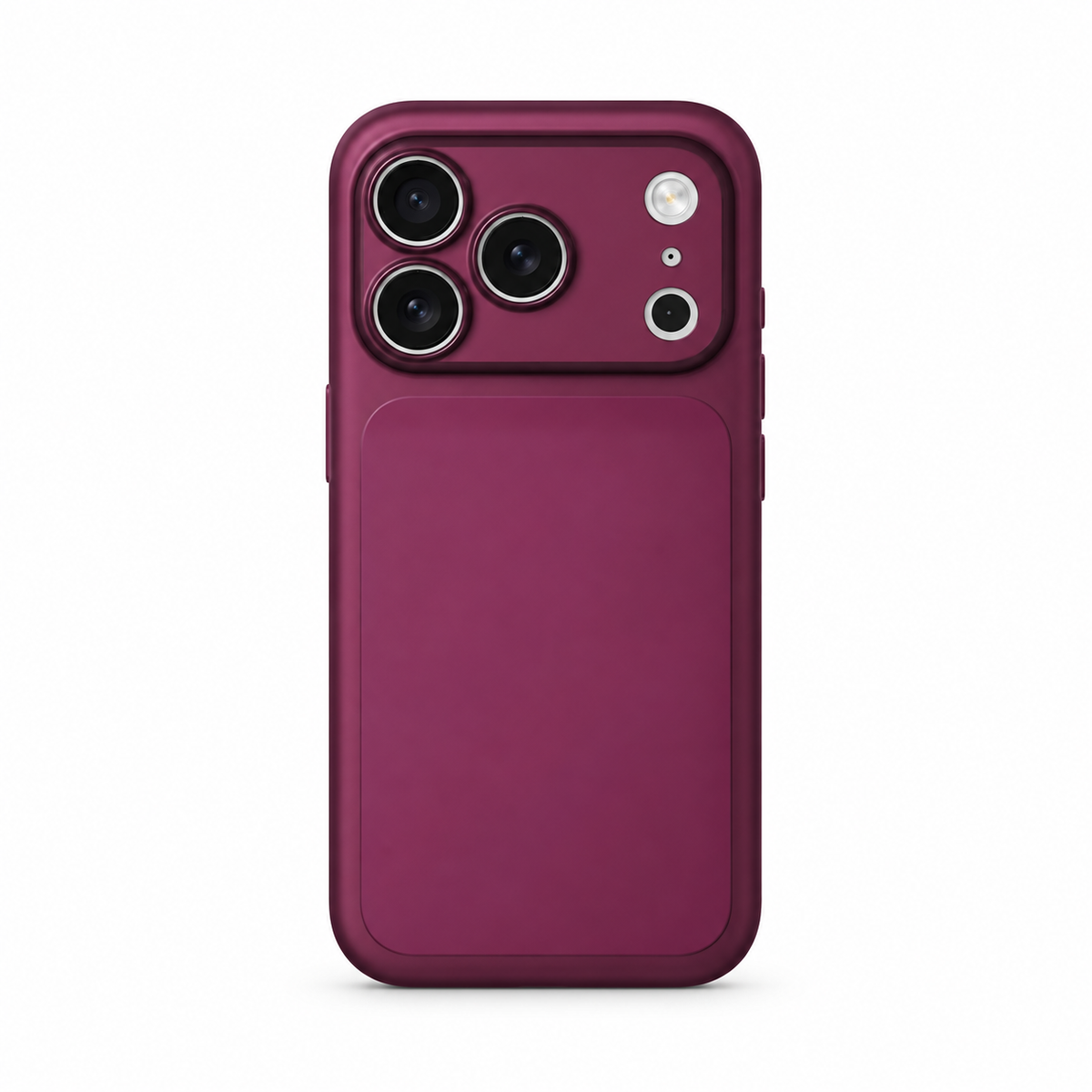 Deep Cherry Red iPhone Case