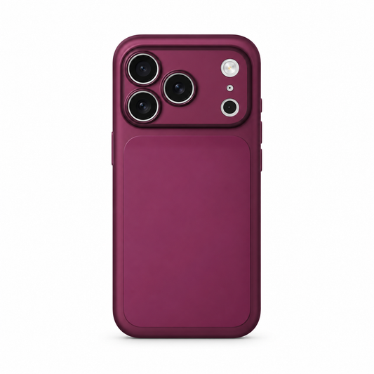 Deep Cherry Red iPhone Case
